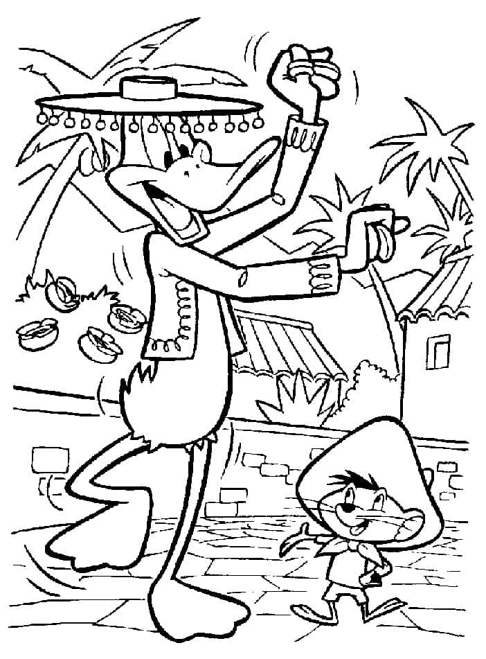Daffy Bebek dan Speedy Gonzales