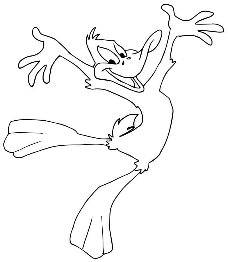 Daffy Bebek yang Bahagia