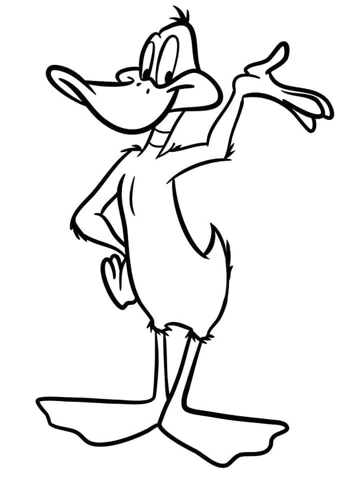 Daffy Bebek yang Ceria