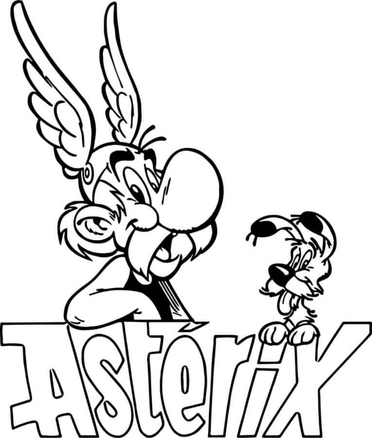 Dogmatix dan Asterix yang Lucu