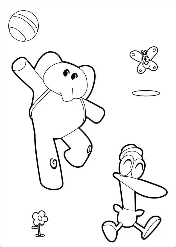 Elly dan Pato dari Pocoyo