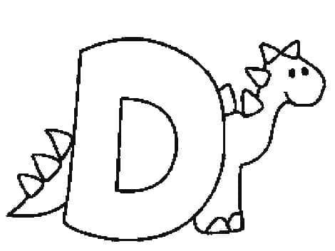 Huruf D untuk Dinosaurus