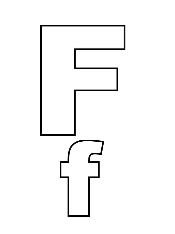 Huruf F Sederhana