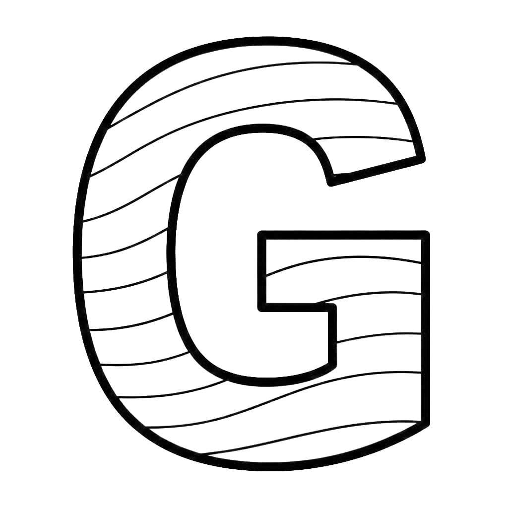 Huruf Pelangi G