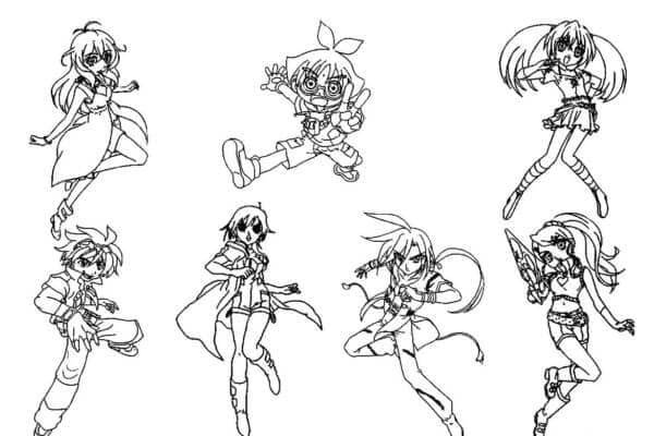 Karakter Bakugan yang lucu