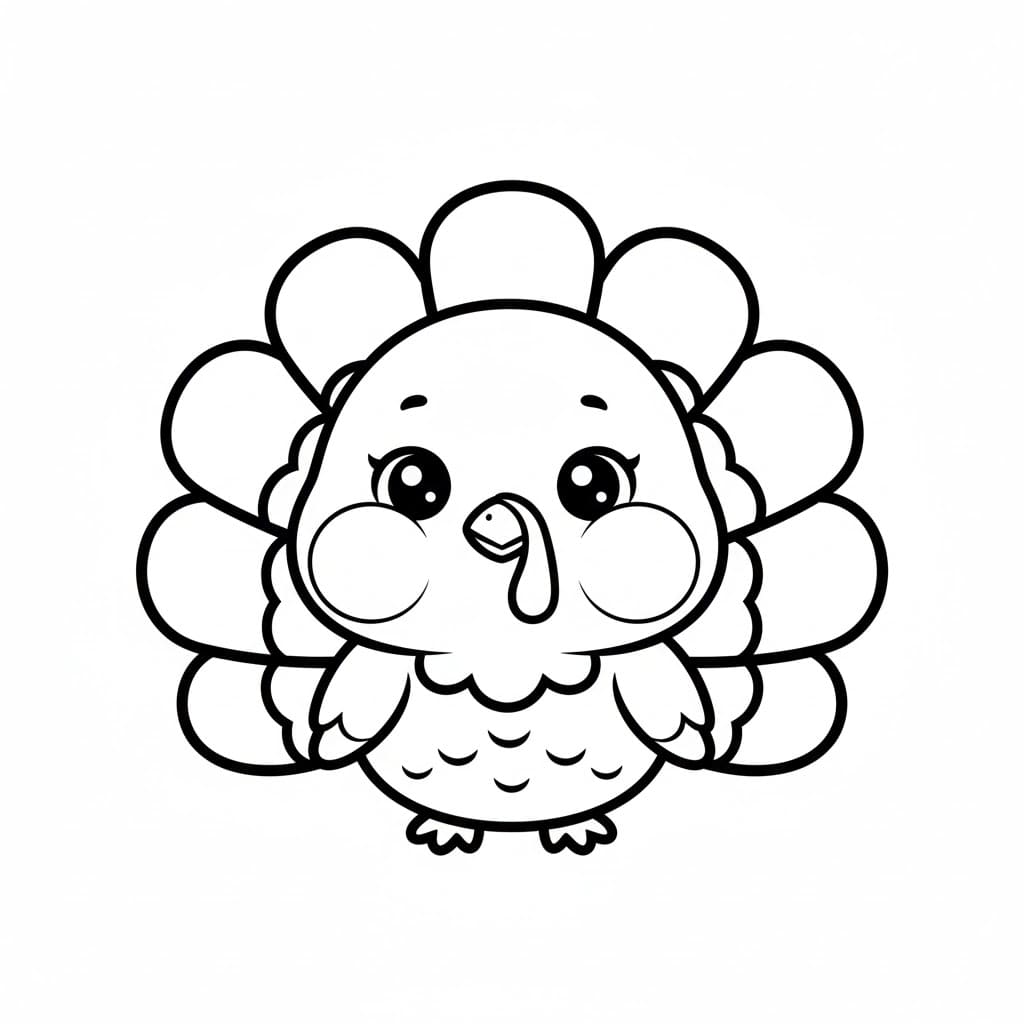 Kawaii kalkun