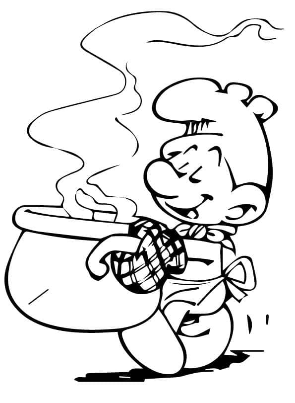 Koki Smurf dari Smurf