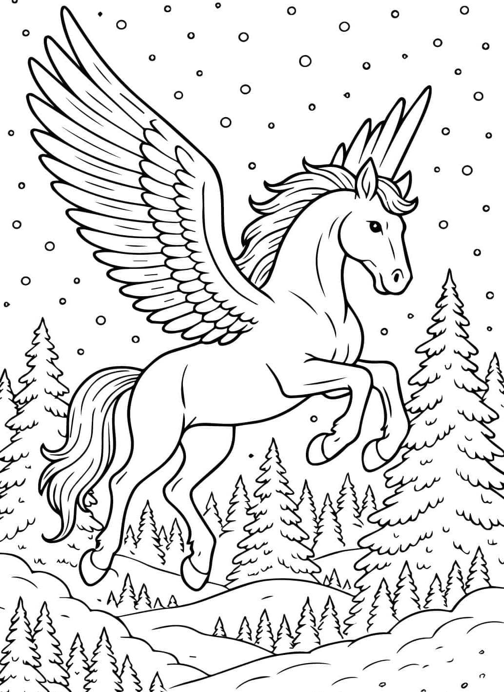 Kuda Bertanduk Pegasus