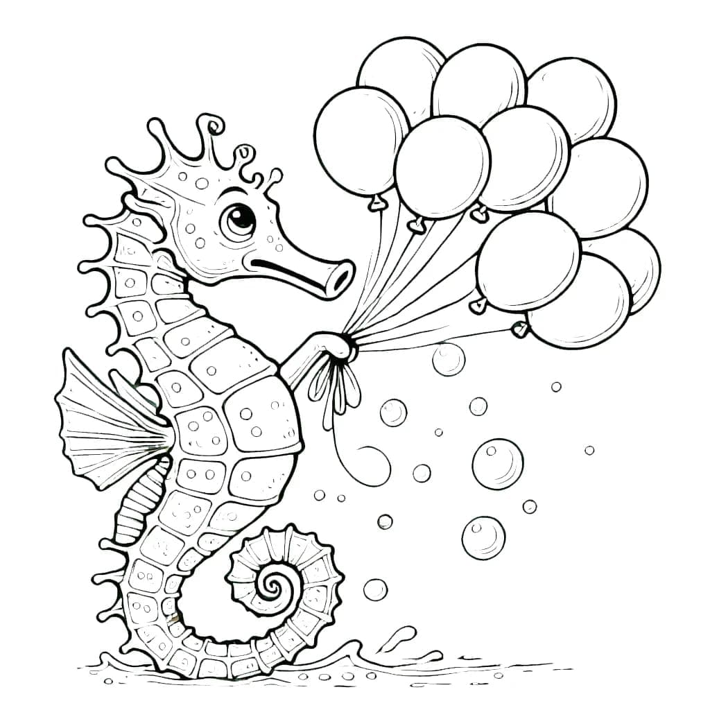 Kuda Laut dan Balon