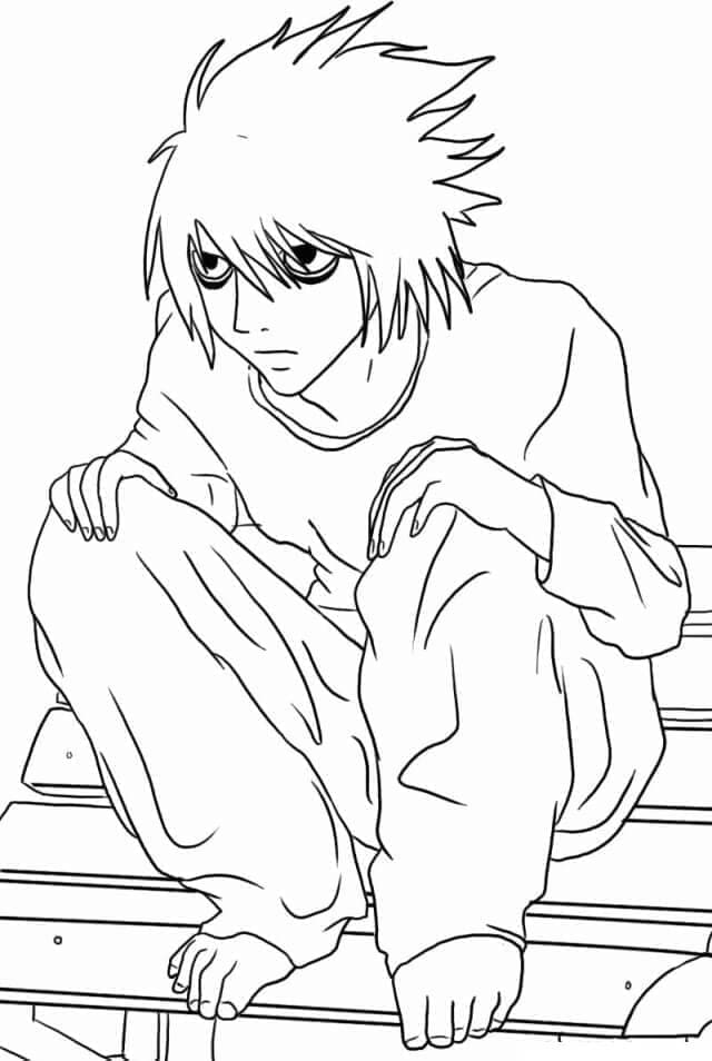 L dari Anime Death Note