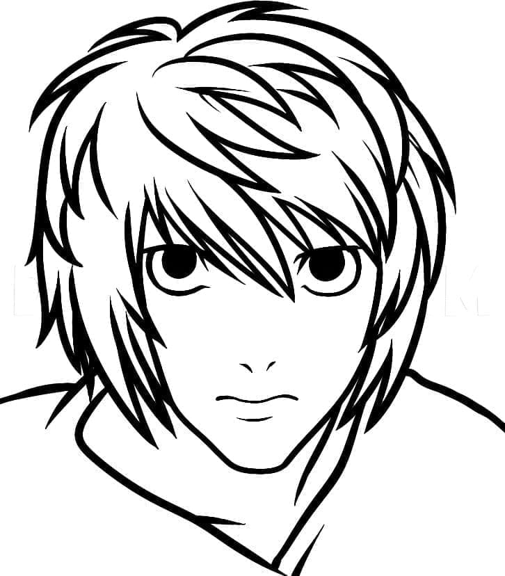 L Lawliet dari Anime Death Note