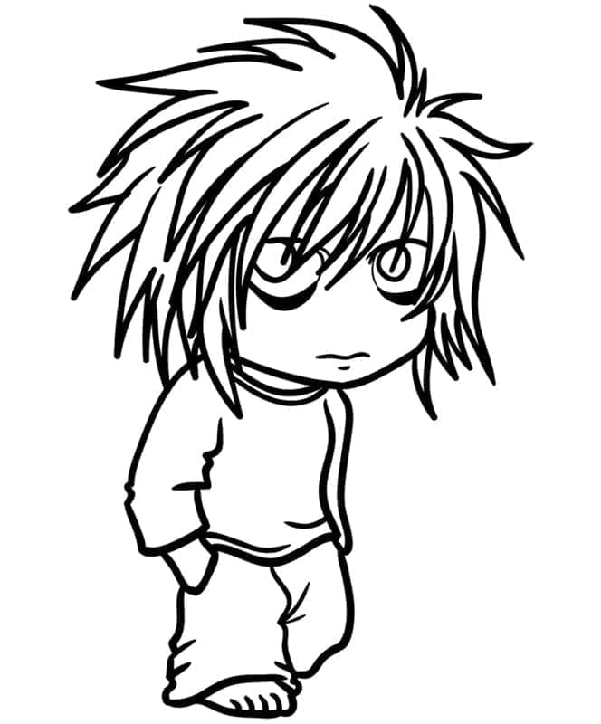 L Lawliet yang lucu