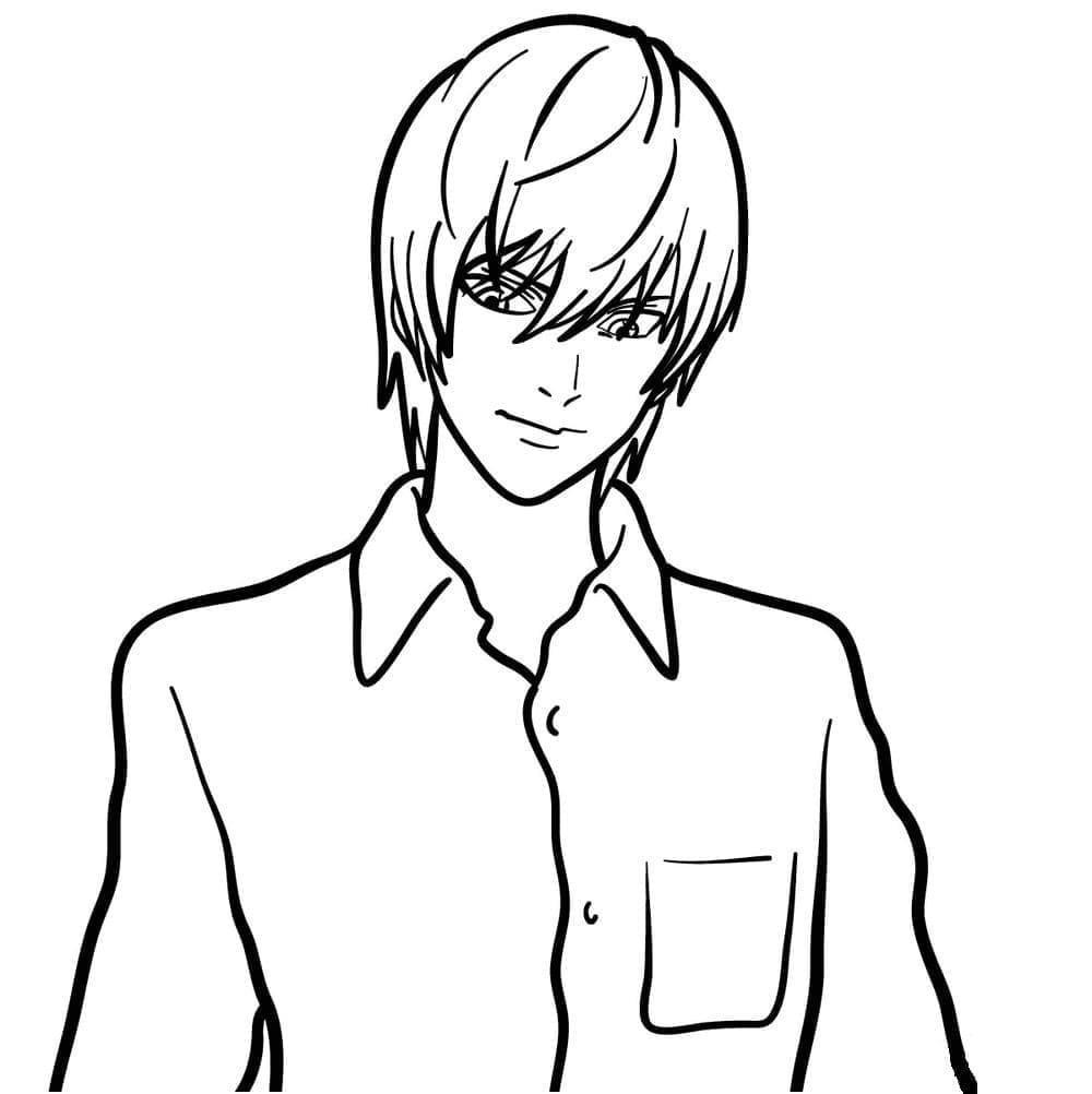 Light Yagami dalam Anime Death Note