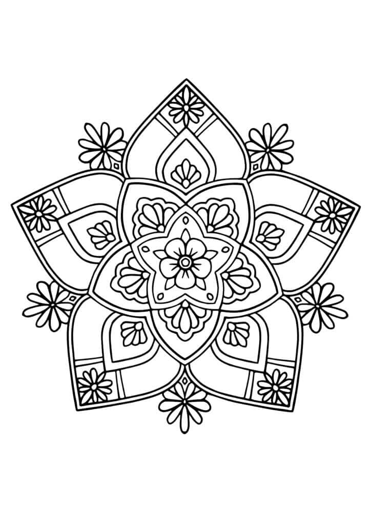 Mandala Bunga Agung