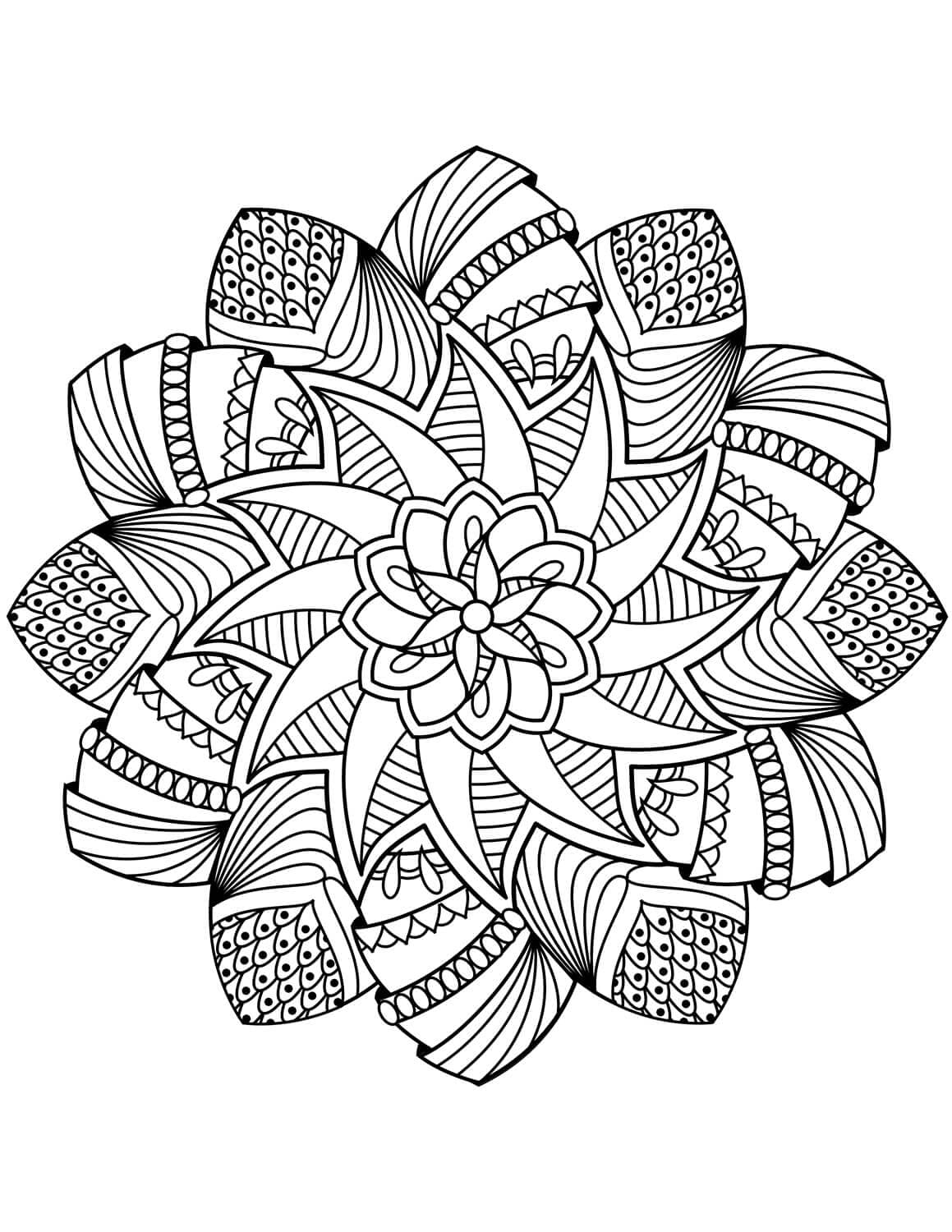 Mandala Bunga Sempurna