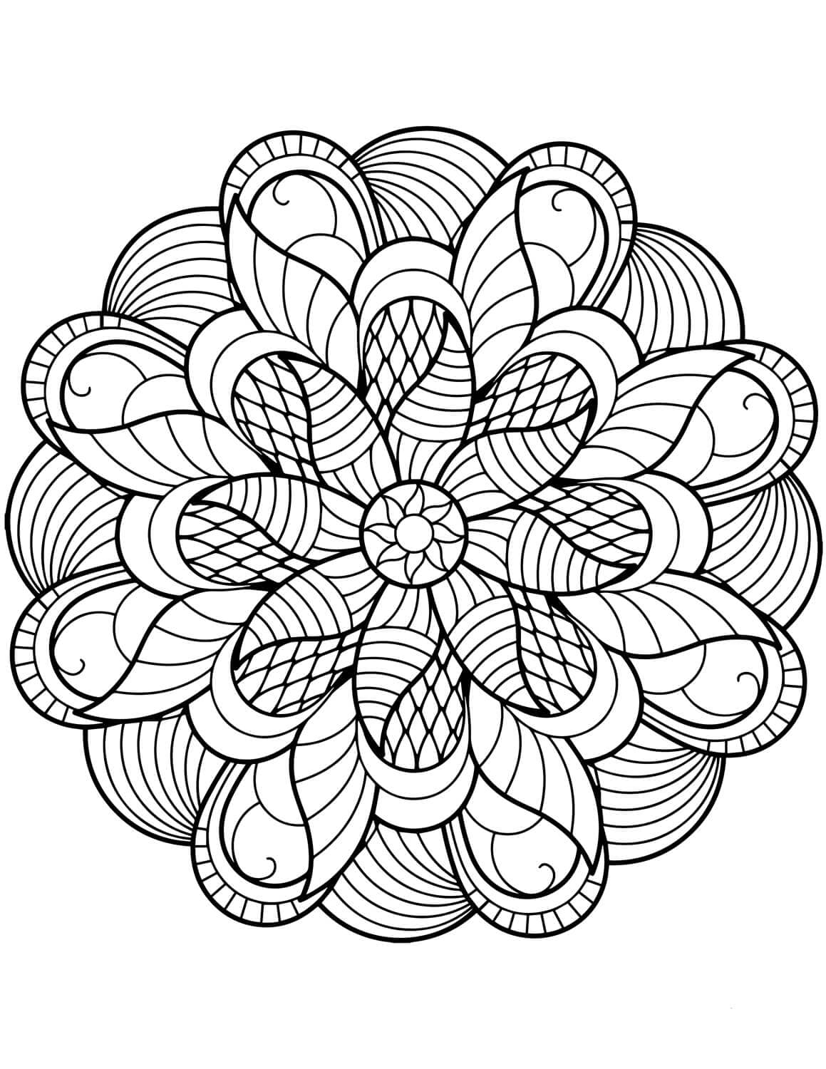 Mandala Bunga yang Menakjubkan