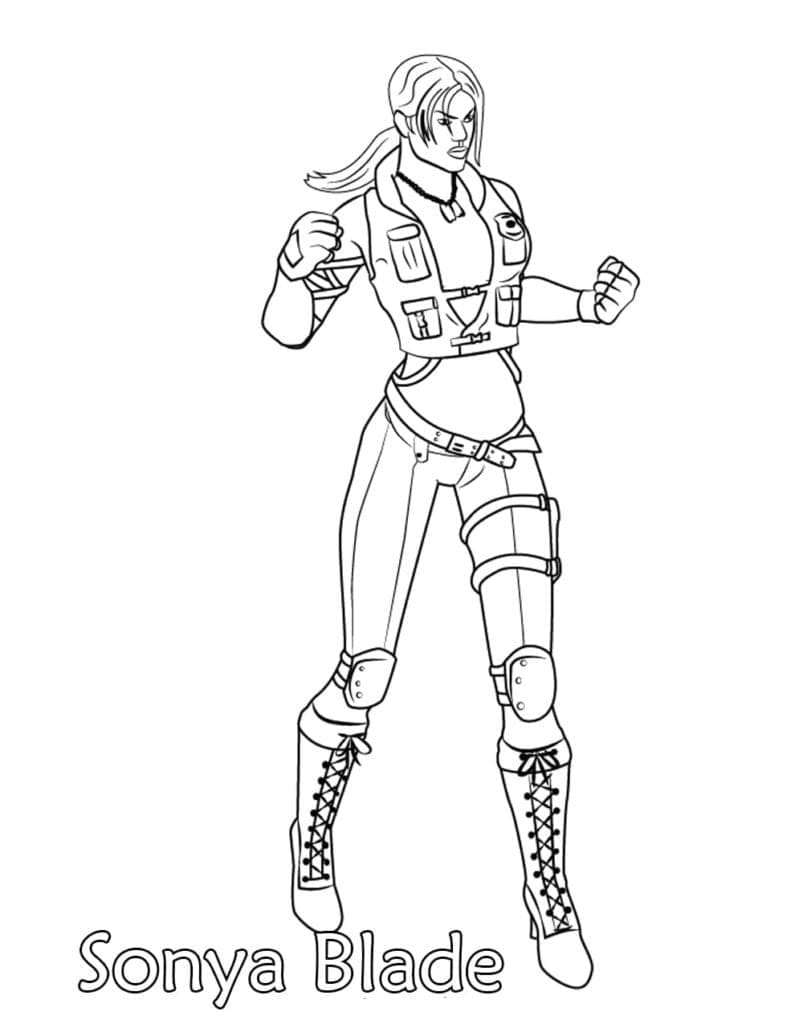 Mortal Kombat Sonya Blade