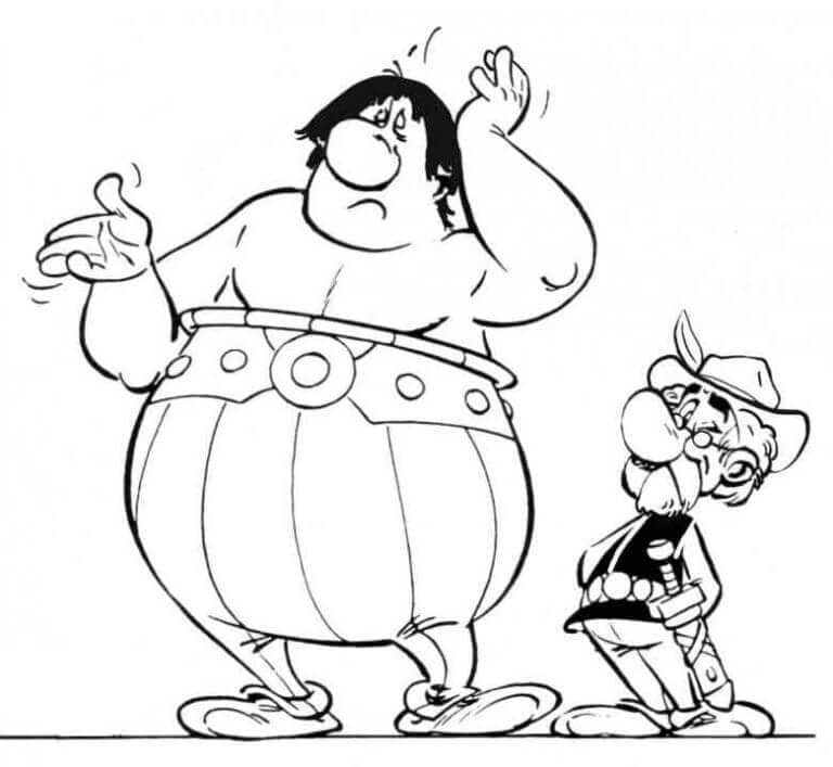 Pakaian Asterix dan Obelix