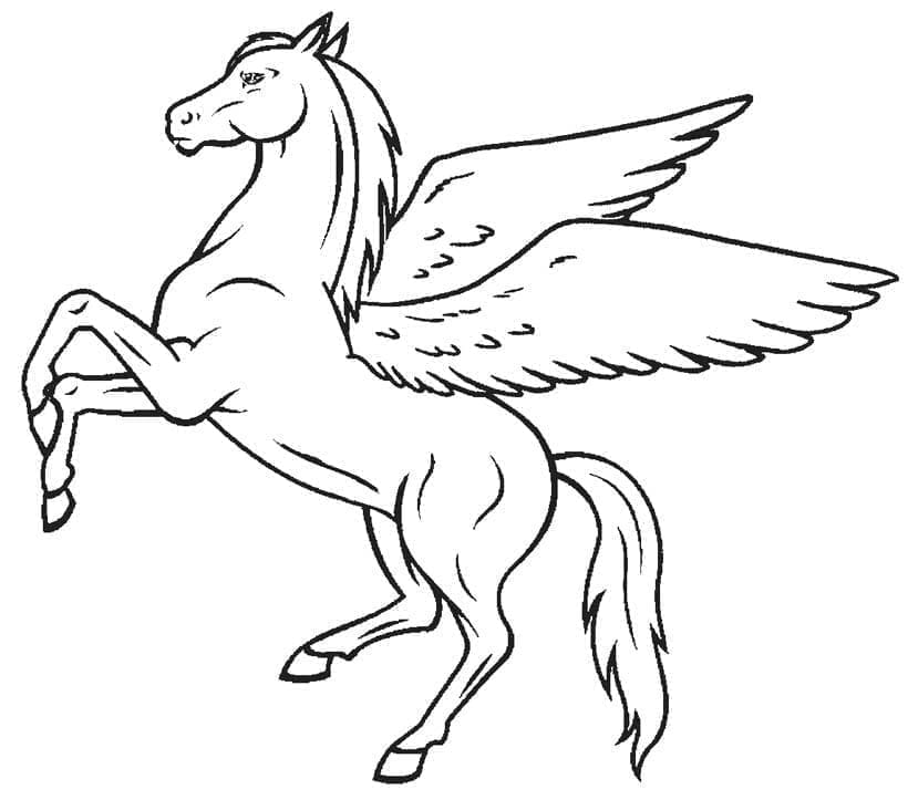 Pegasus yang Dapat Dicetak Gratis