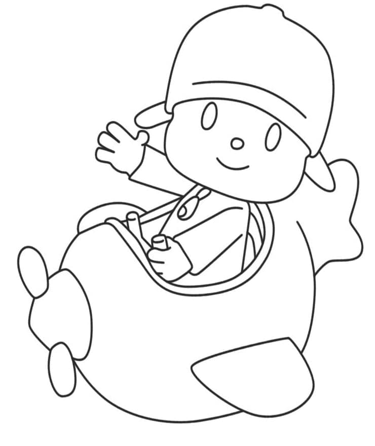 Pocoyo yang Menggemaskan