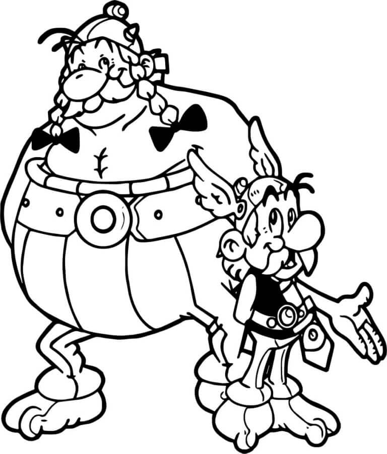 Prajurit Obelix dan Asterix