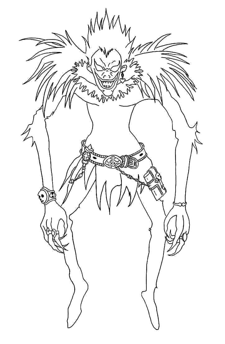 Ryuk dalam Anime Death Note