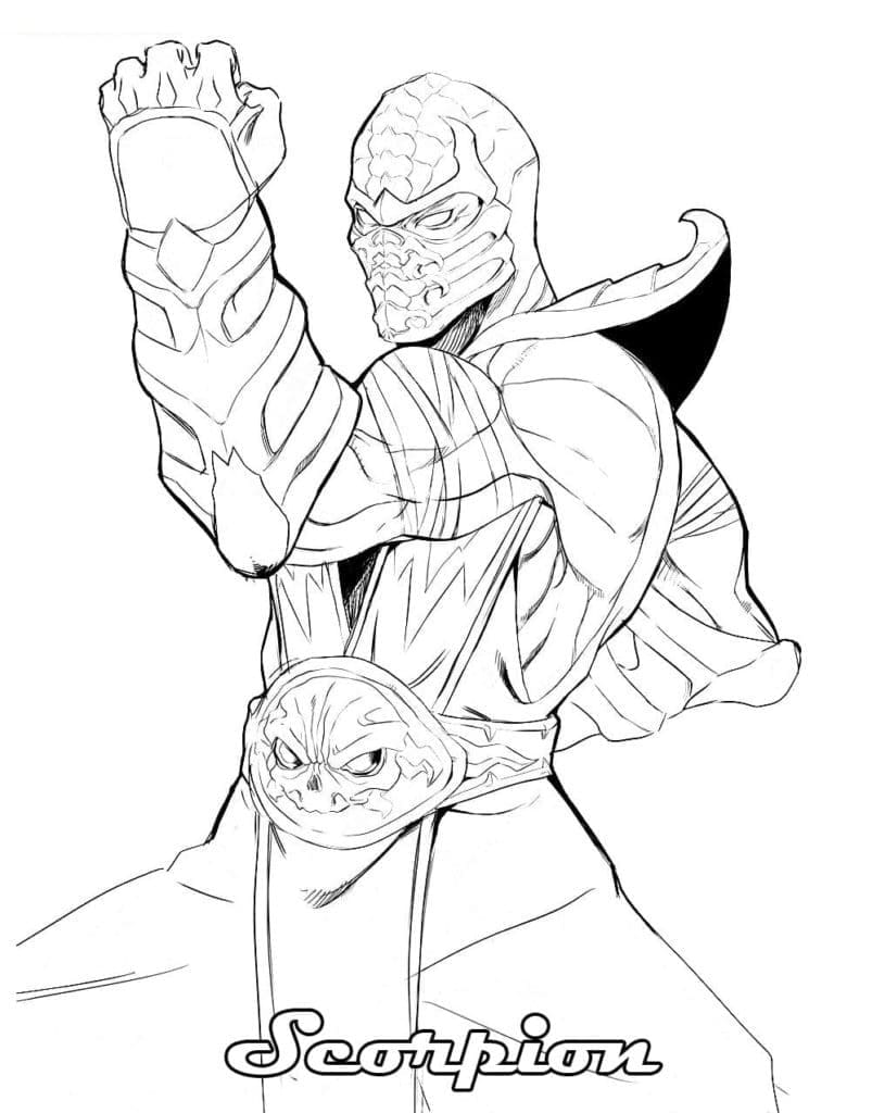 Scorpion di Mortal Kombat