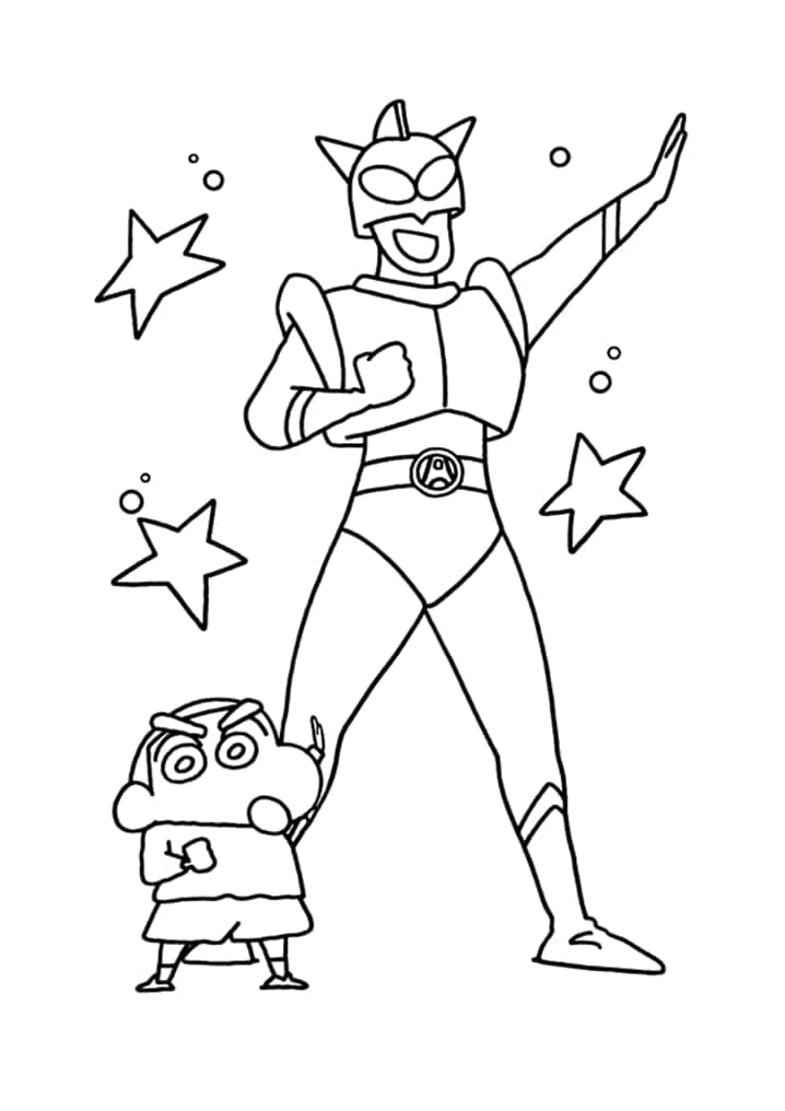 Shin Chan dan Superhero