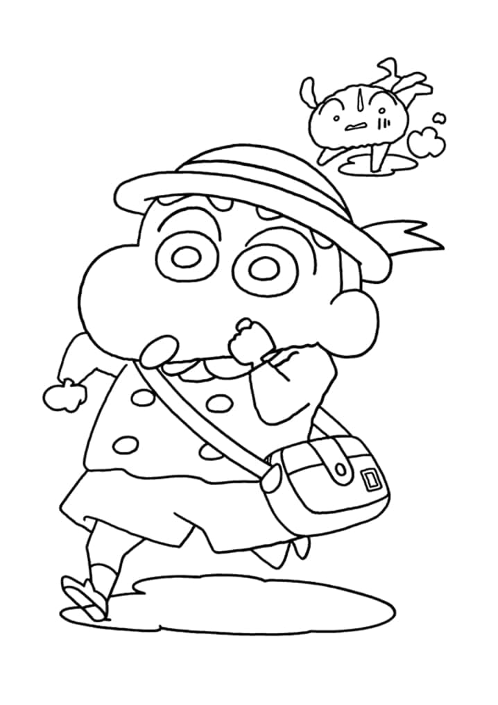 Shin Chan Pergi ke Sekolah