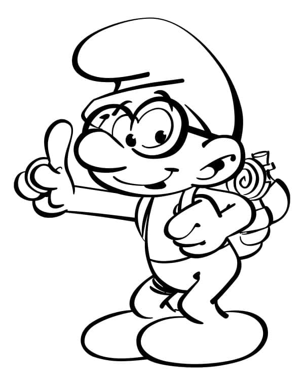 Smurf Cerdas dari Smurf