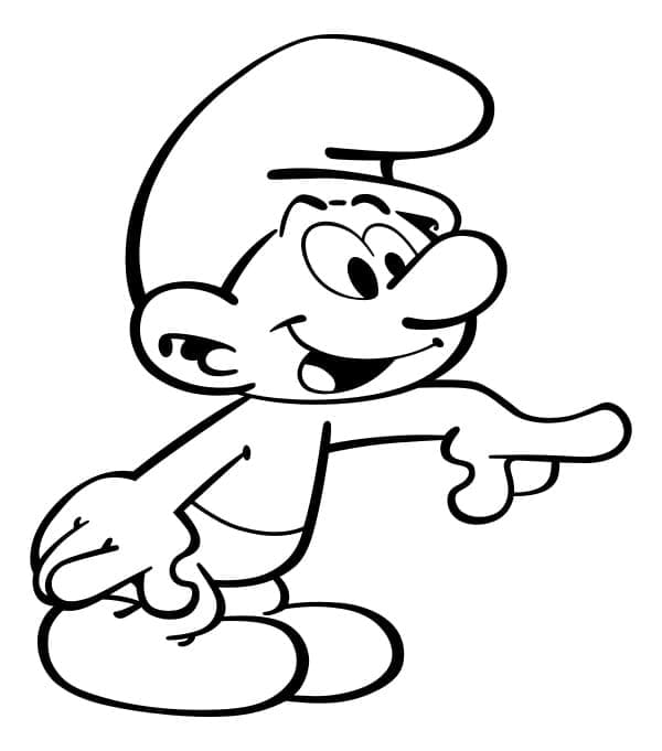 Smurf Ceroboh yang Bahagia