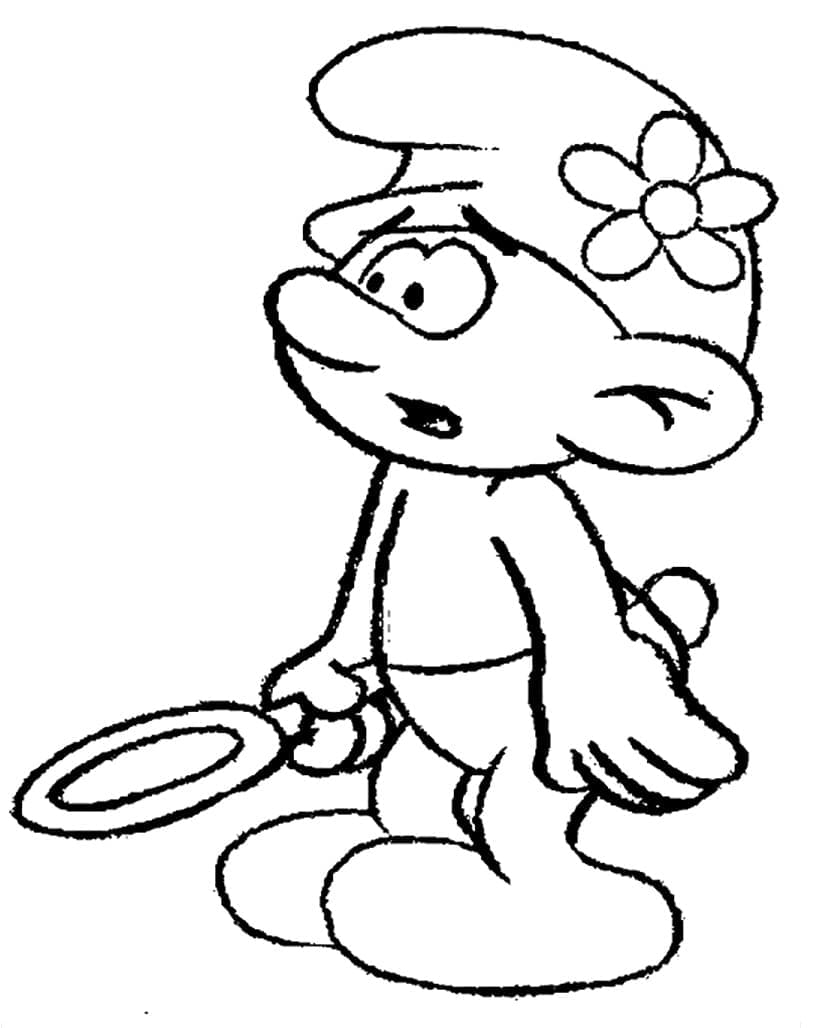 Smurf Kesombongan yang Sedih