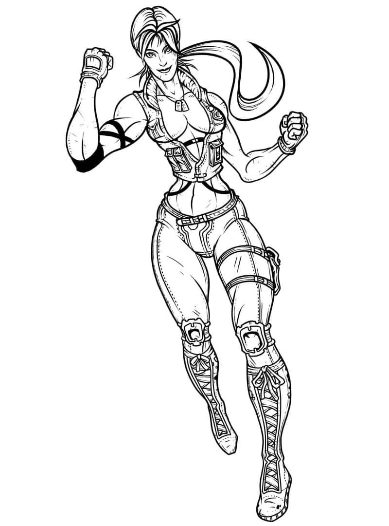 Sonya Blade di Mortal Kombat