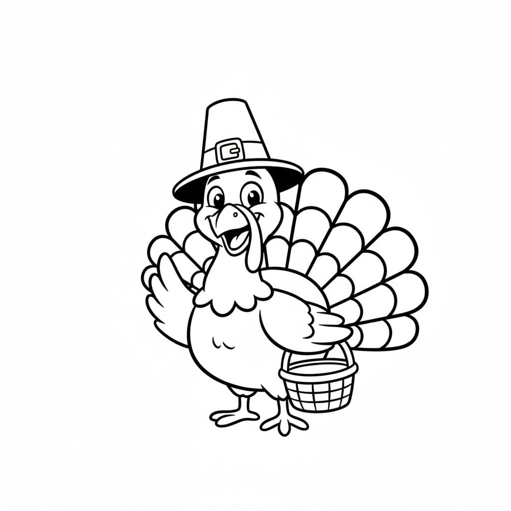 Topi Thanksgiving Kalkun