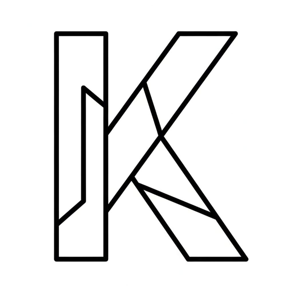 Asimetris Huruf K