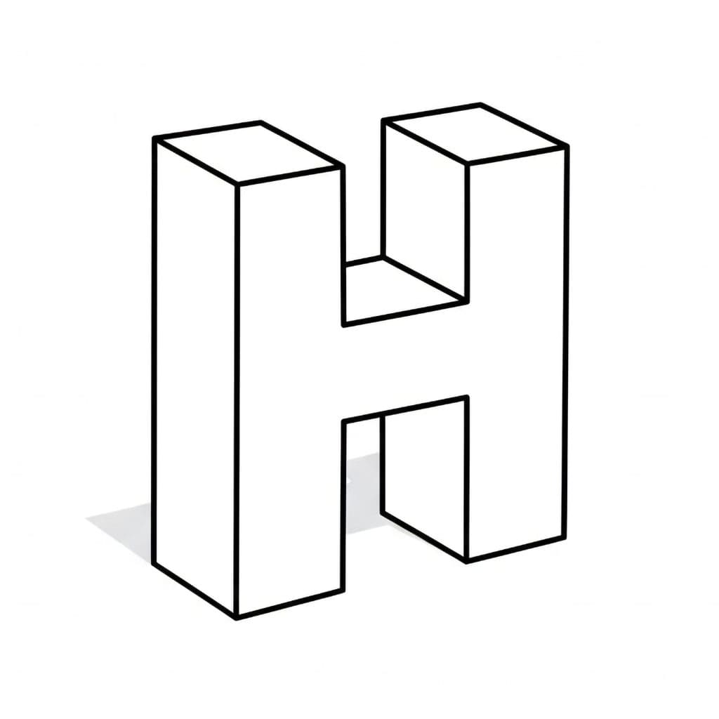 Blok 3D dasar