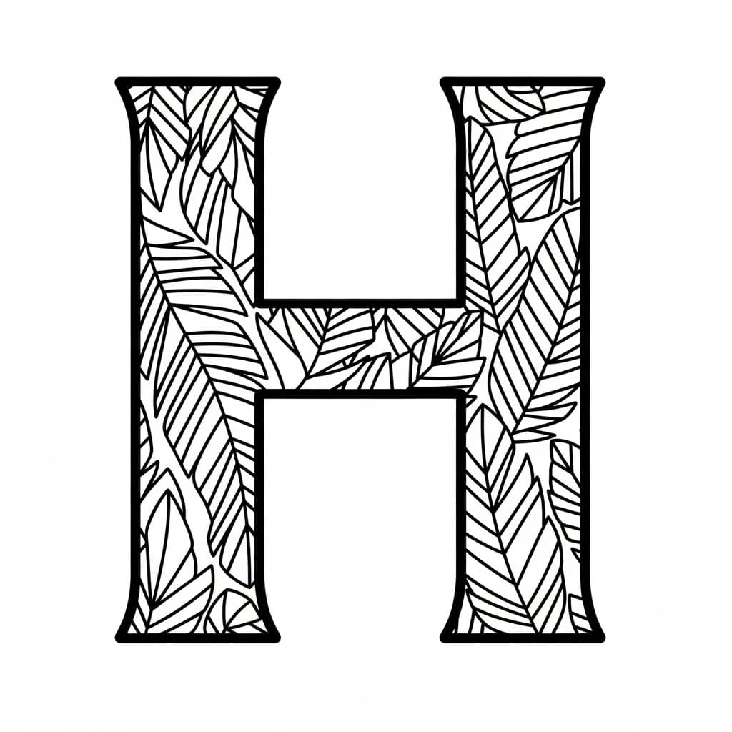 Bulu Huruf H