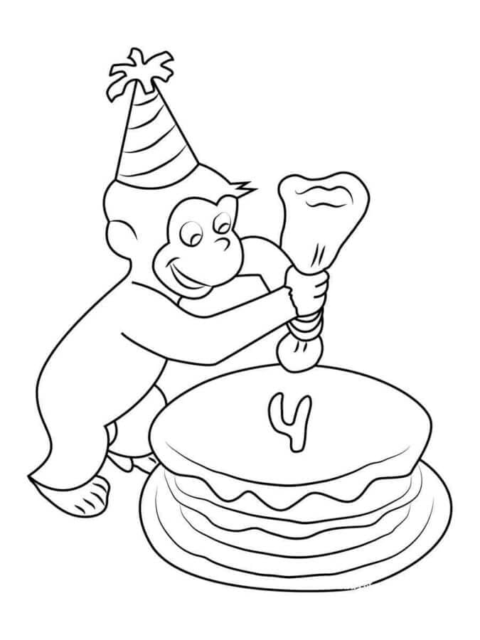 Curious George Berusia 4 Tahun
