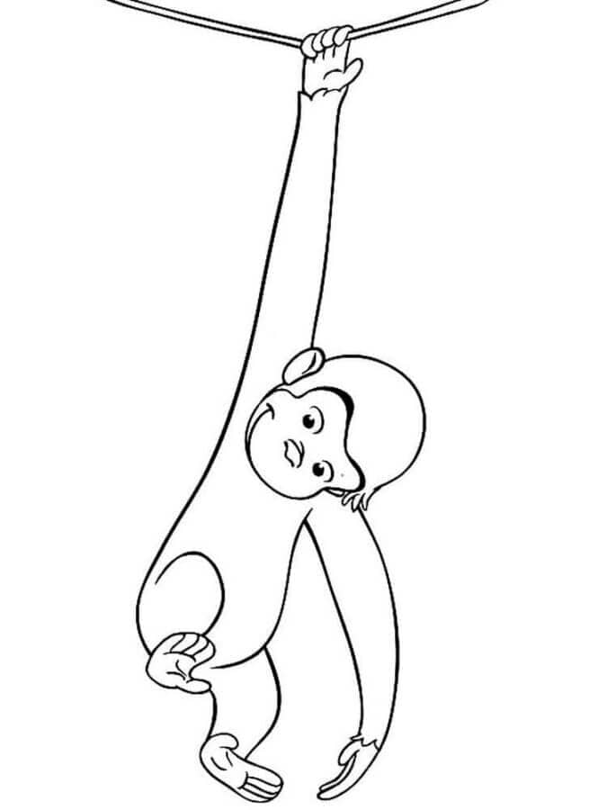 Curious George Memanjat