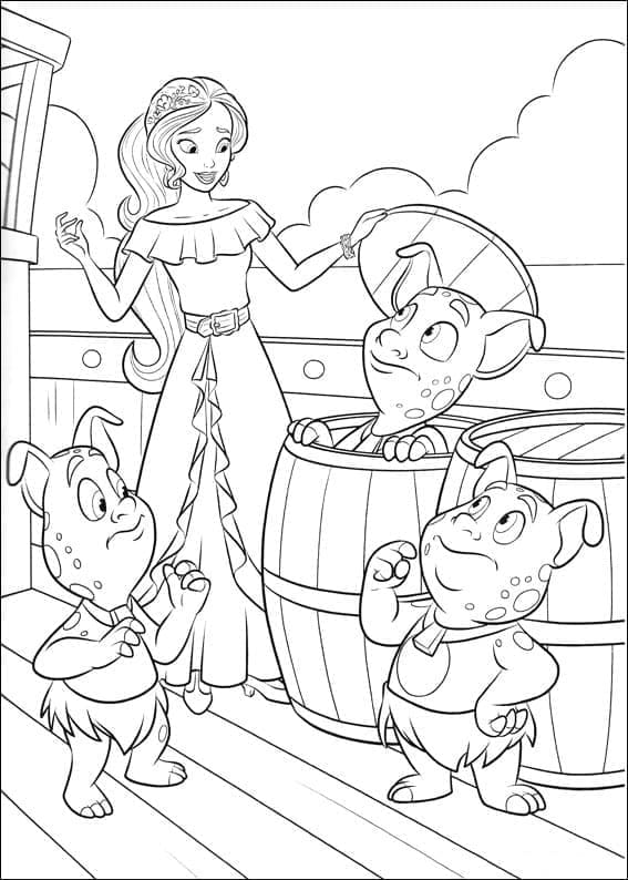Elena of Avalor Dapat Dicetak