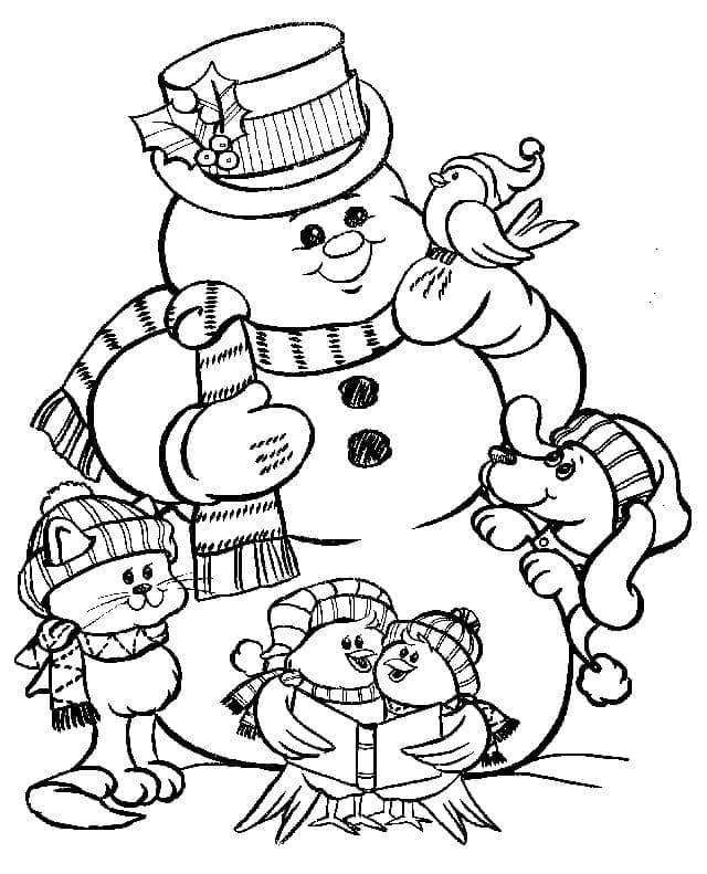 Hewan Natal dan Manusia Salju