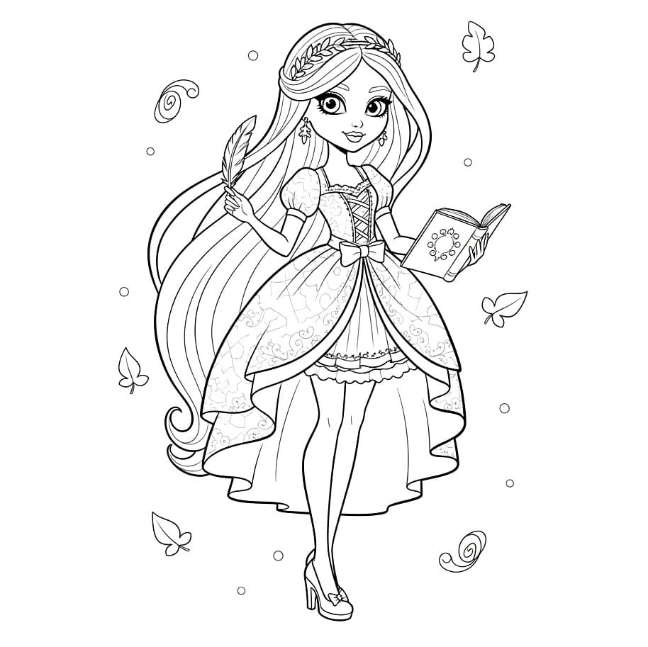 Holly O’Hair Ever After High sederhana.