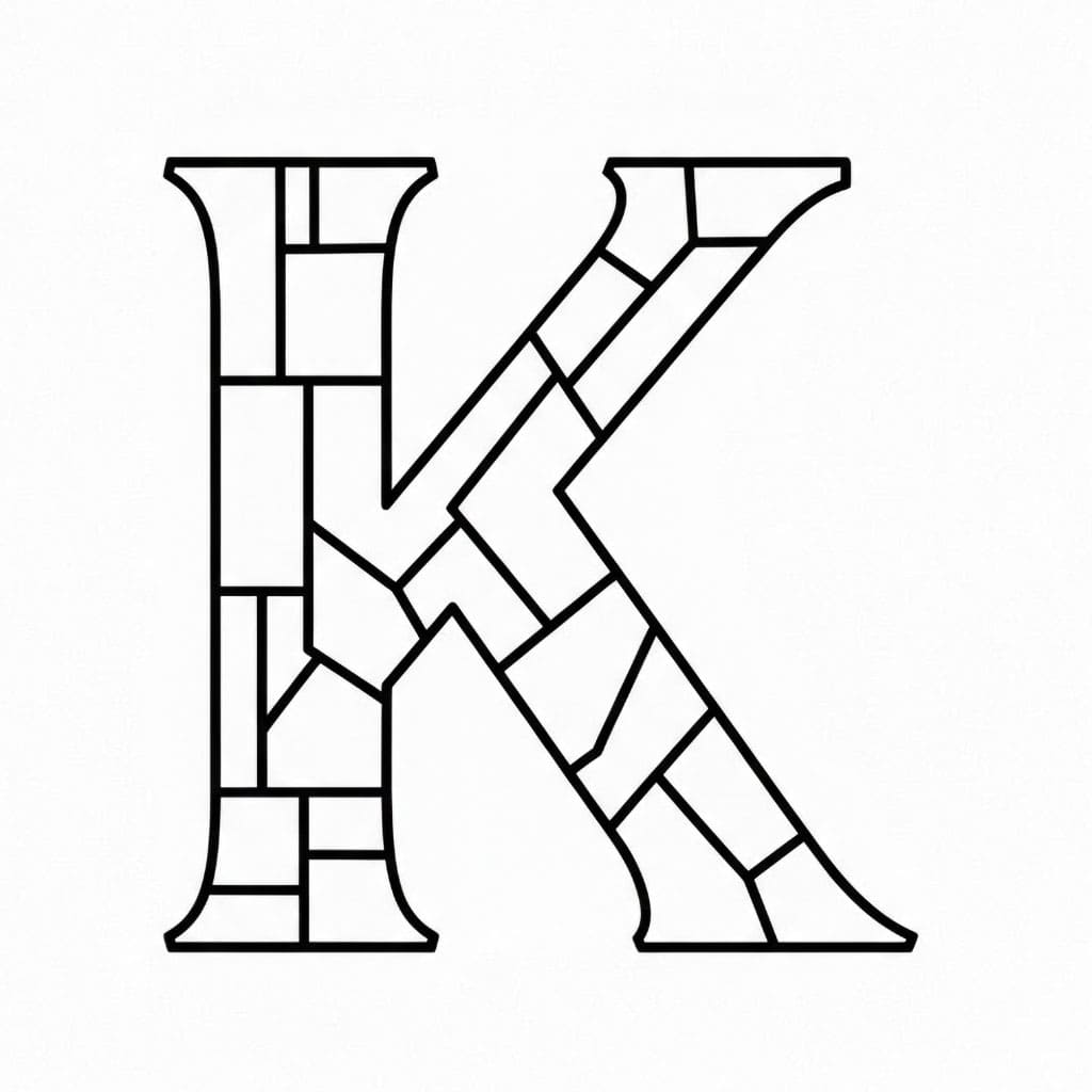 Huruf K Terbagi