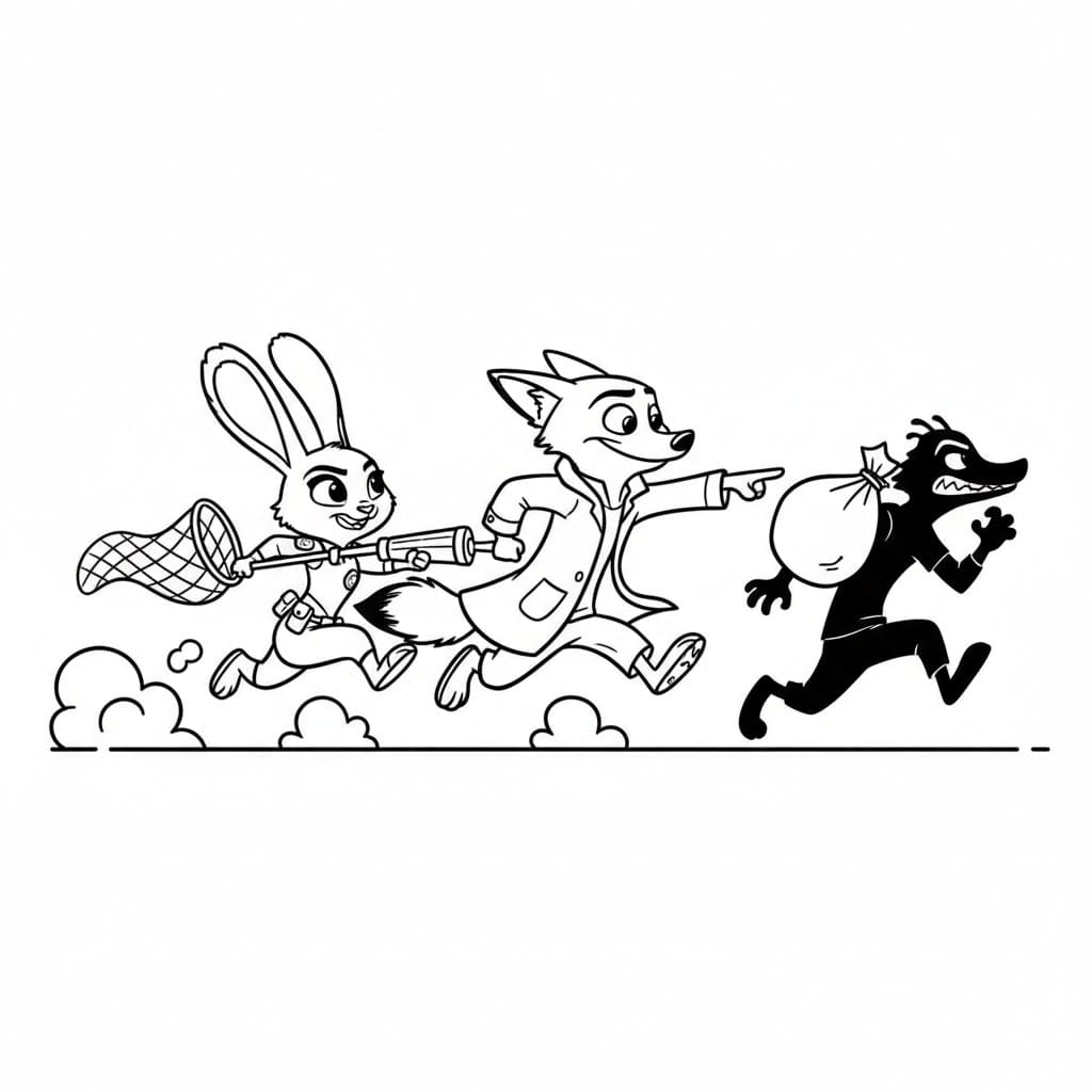 Judy & Nick Memerangi Kejahatan