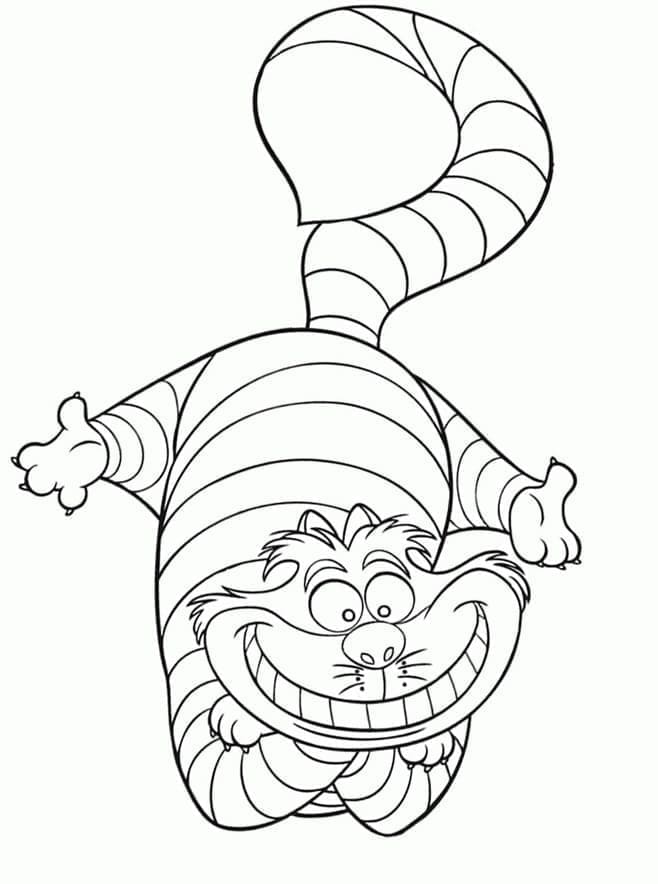 Kucing Cheshire dari Alice di Negeri