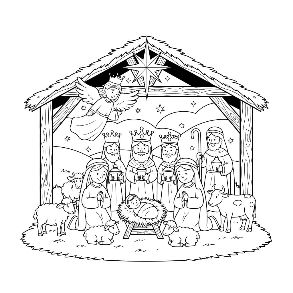Malam Adegan Kelahiran Yesus