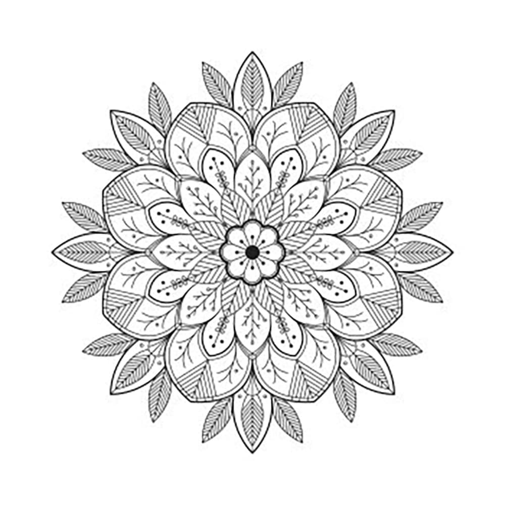 Mandala Berbunga dan Subur
