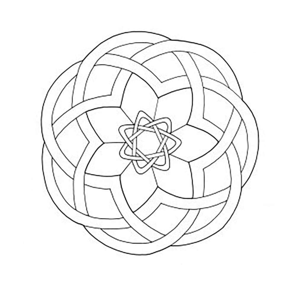 Mandala Cetak Gratis