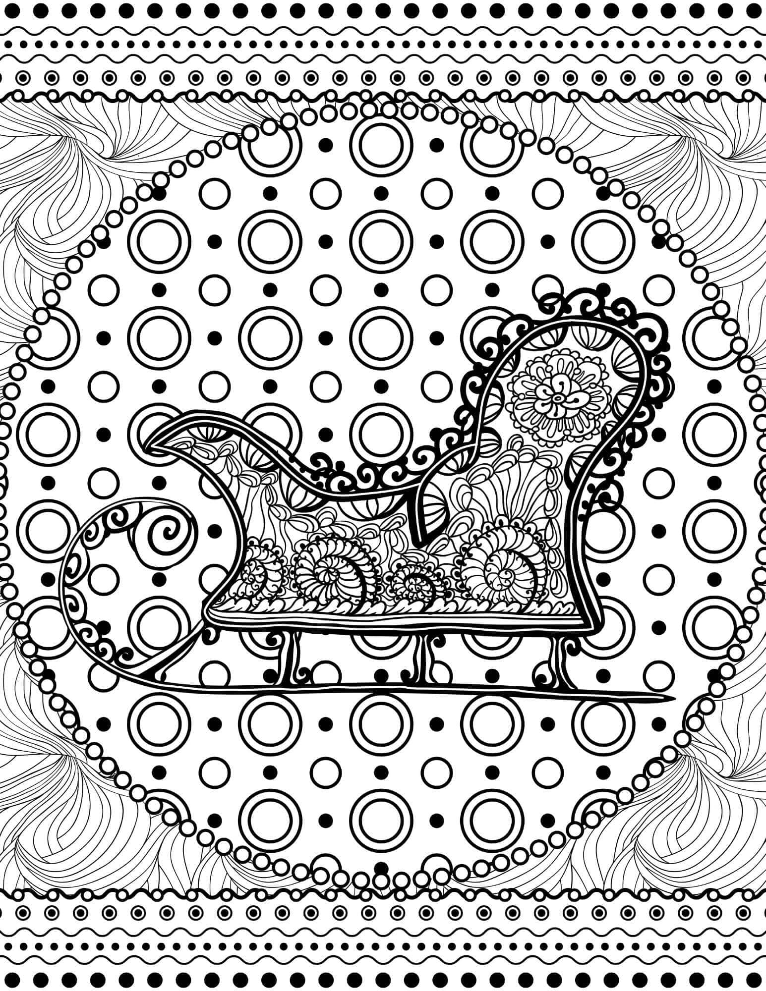Mandala Natal Gratis