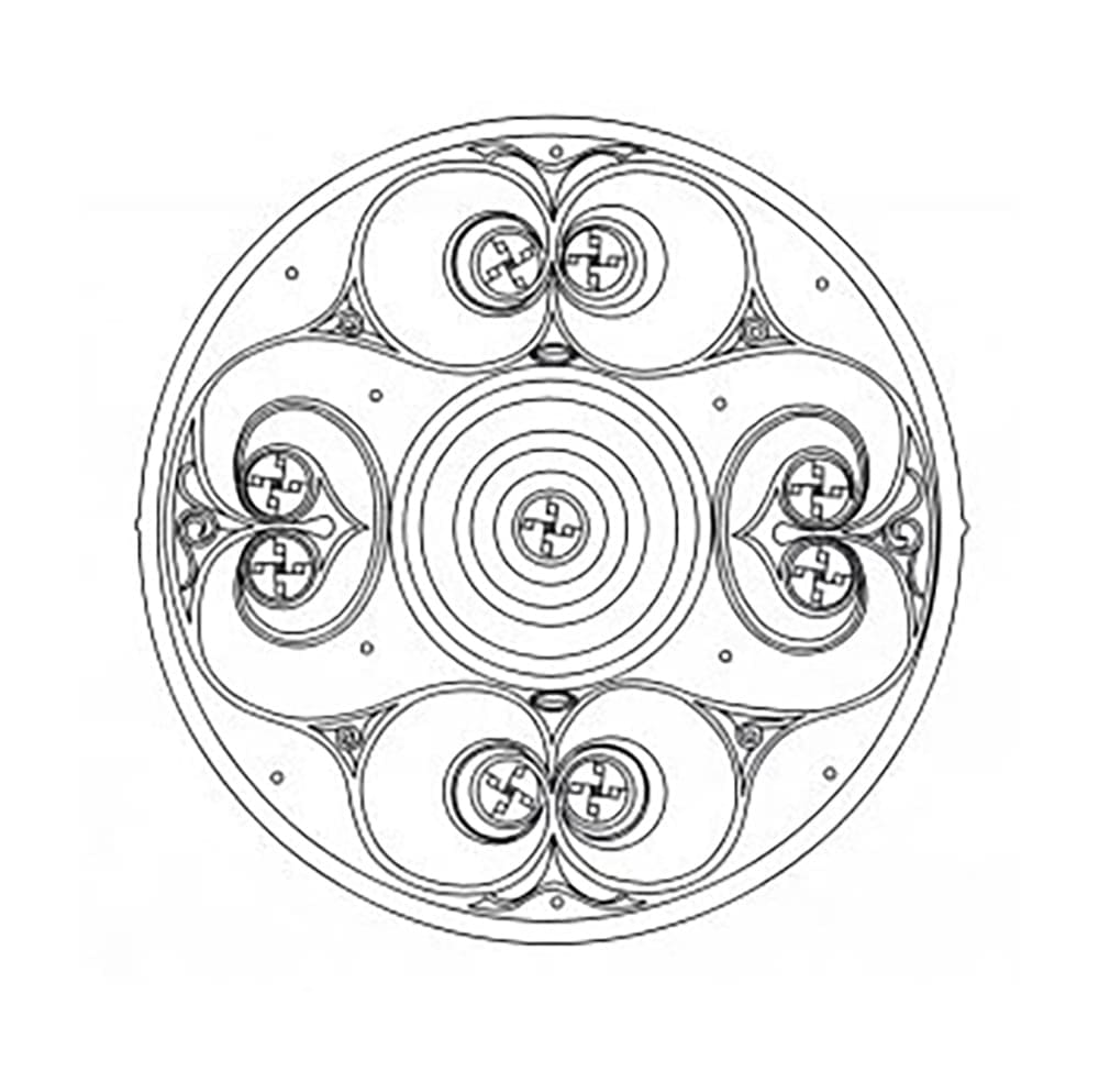 Mandala sederhana